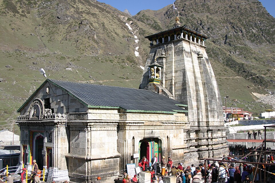 Kedarnath Temple in the Himalayas